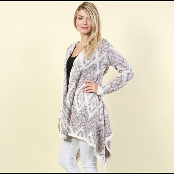 🌷PERFECT FOR SPRING🌷 Diamond Pattern Cardigan - Picture 4 of 5